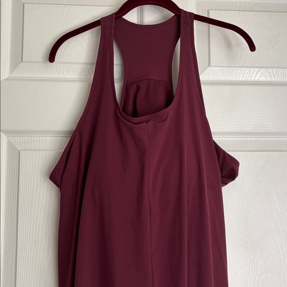 NEW Breezeful Racerback Side Pocket High Low Flowy Midi Quick Dry Casual Dress - Picture 7 of 15